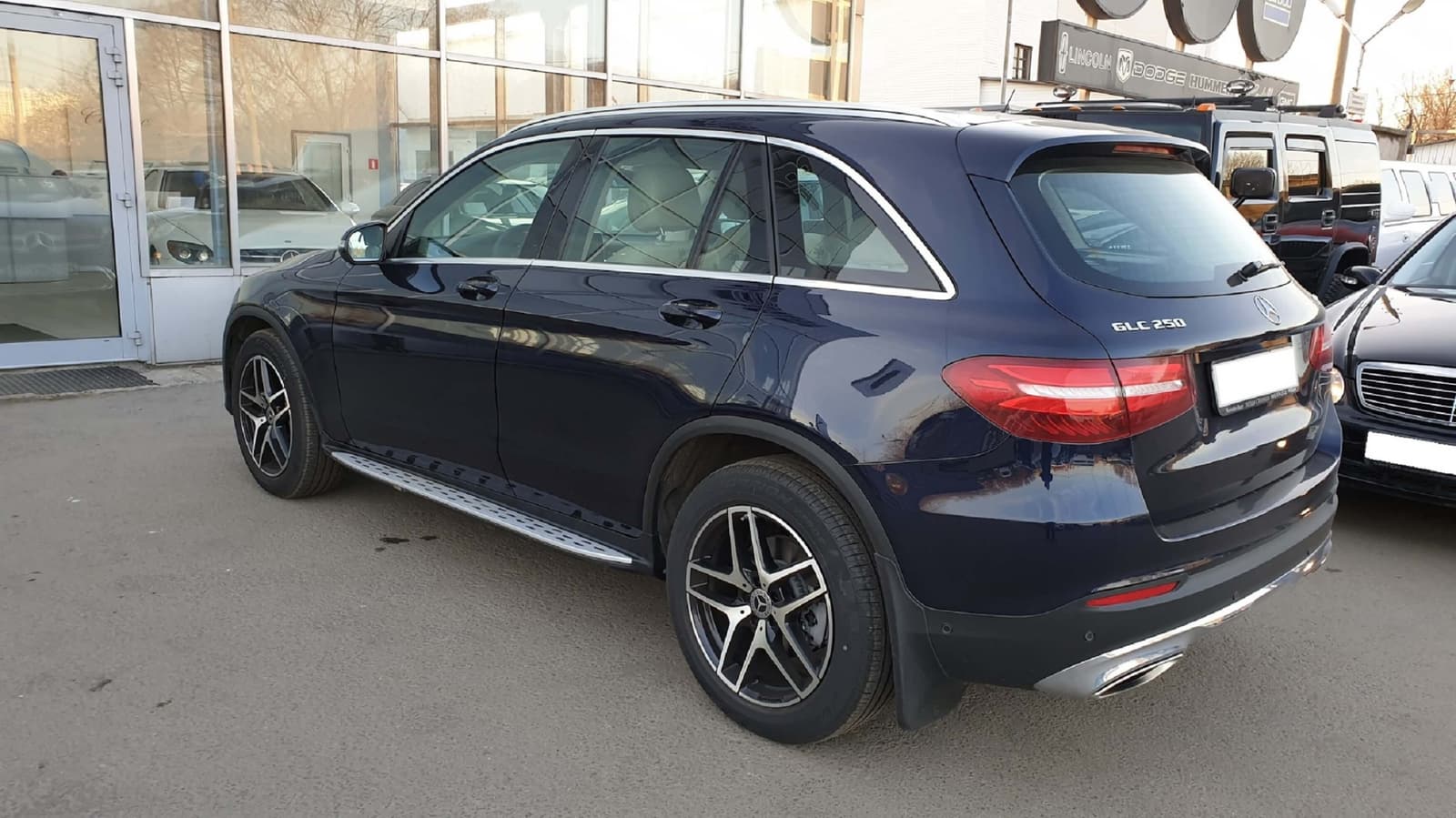 Підніжки на Mercedes-Benz GLC-Class X253 2015-2019 року 5