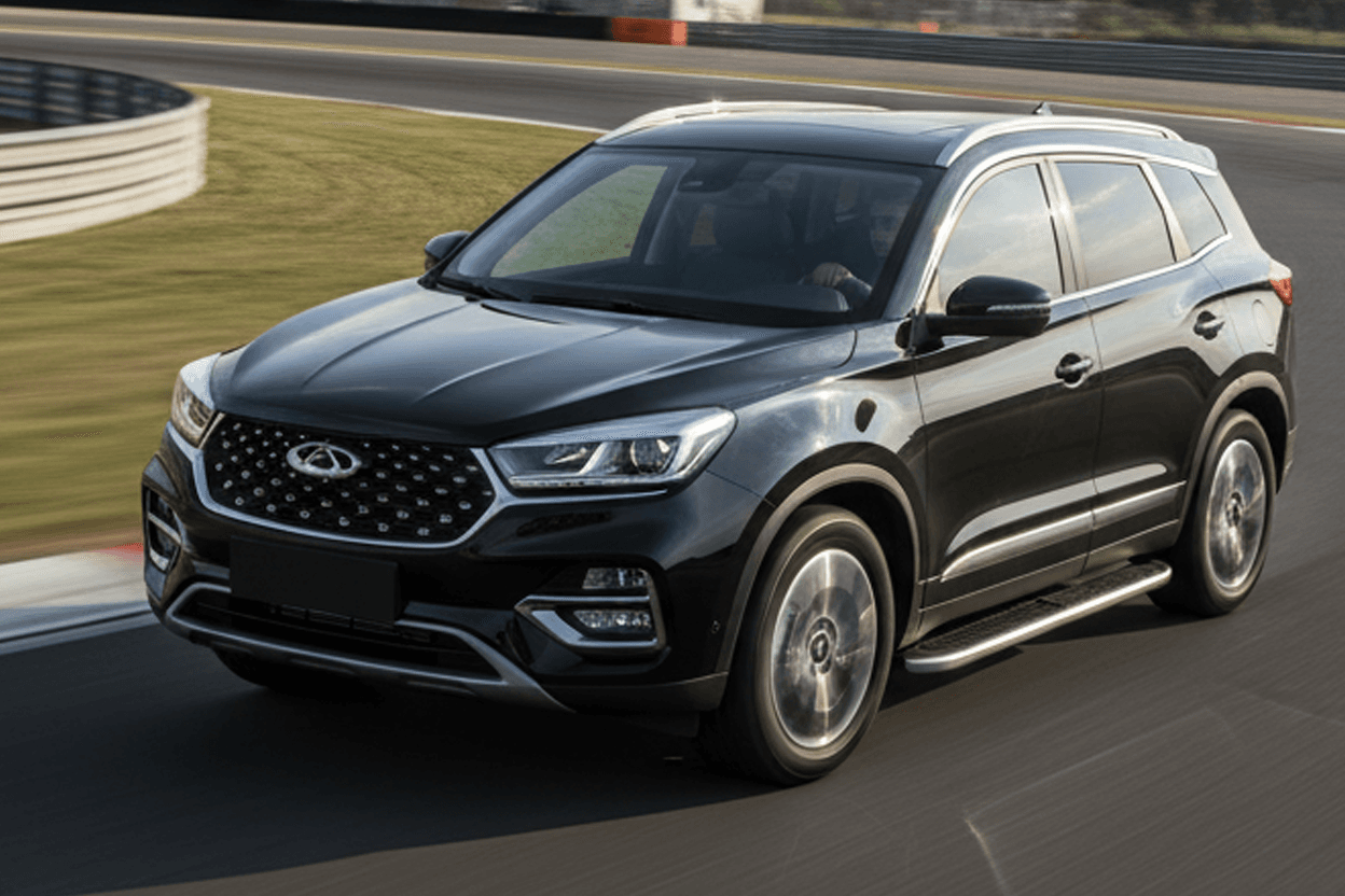 Бокові пороги Tayga Grey (2 шт., алюміній)