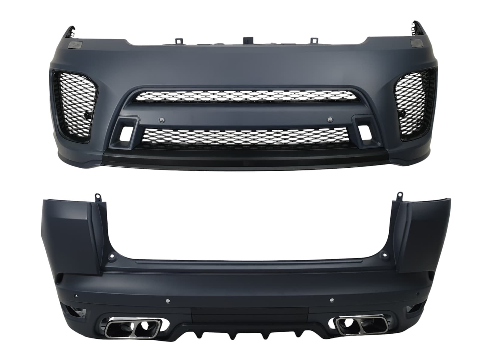 Комплект обвісів (стиль SVR) V2 на Land Rover Range Rover Sport L494 2017-2022 року
