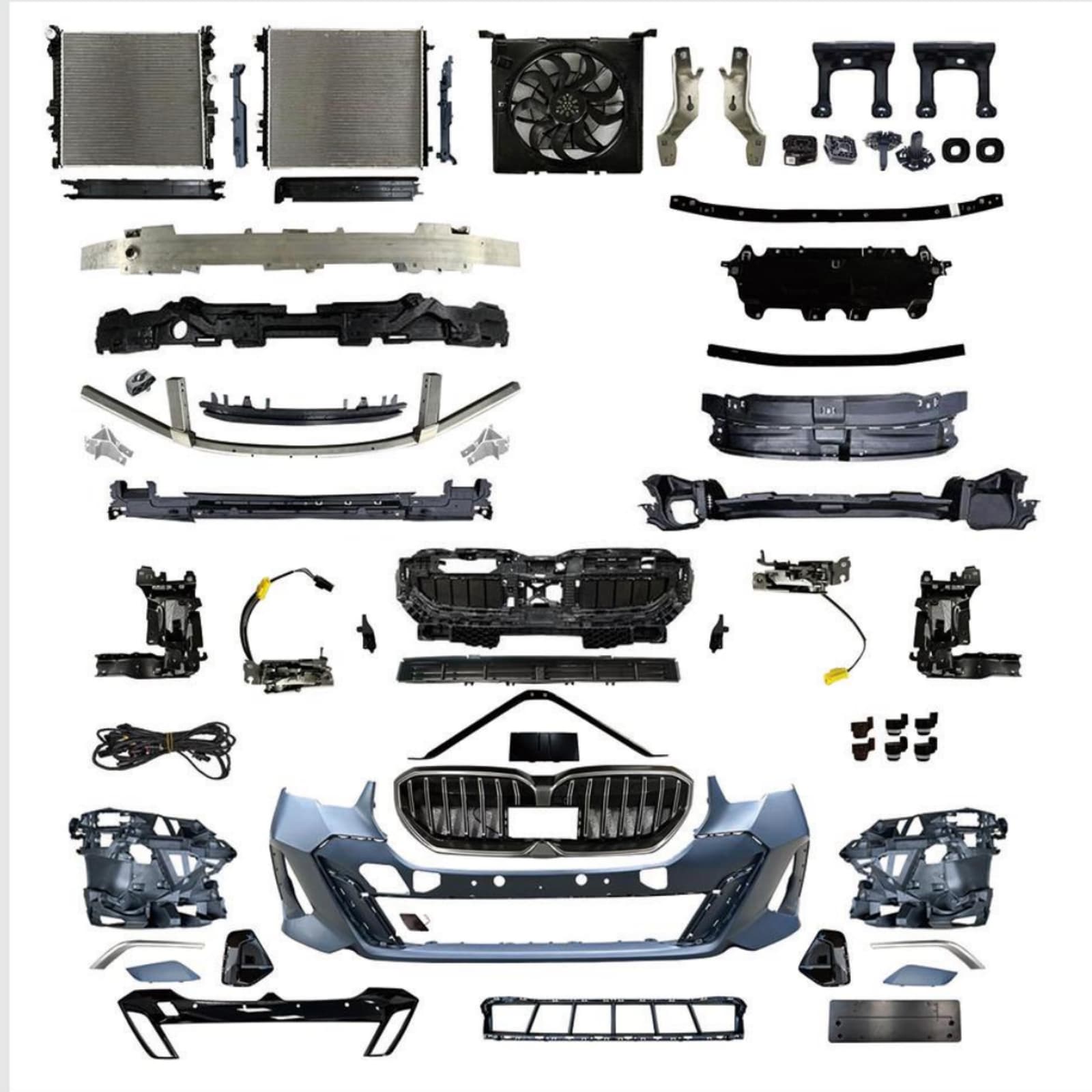 Ноускат морда в зборі M paket BMW 5 series G60 G61 LCI 2024-2.0 600W