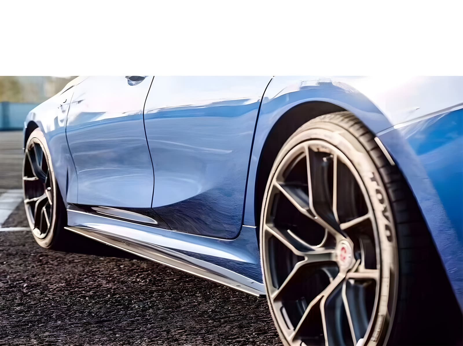 Накладки на пороги AC-Style (під M-Sport пороги, ABS)
