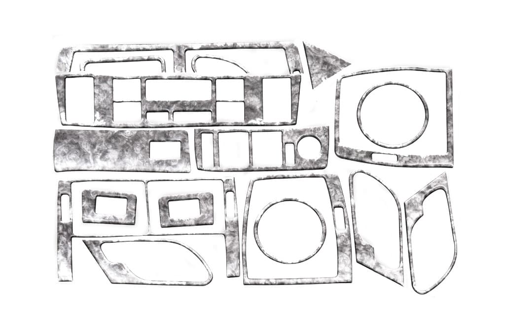 Накладки на панель V-1 Титан 4