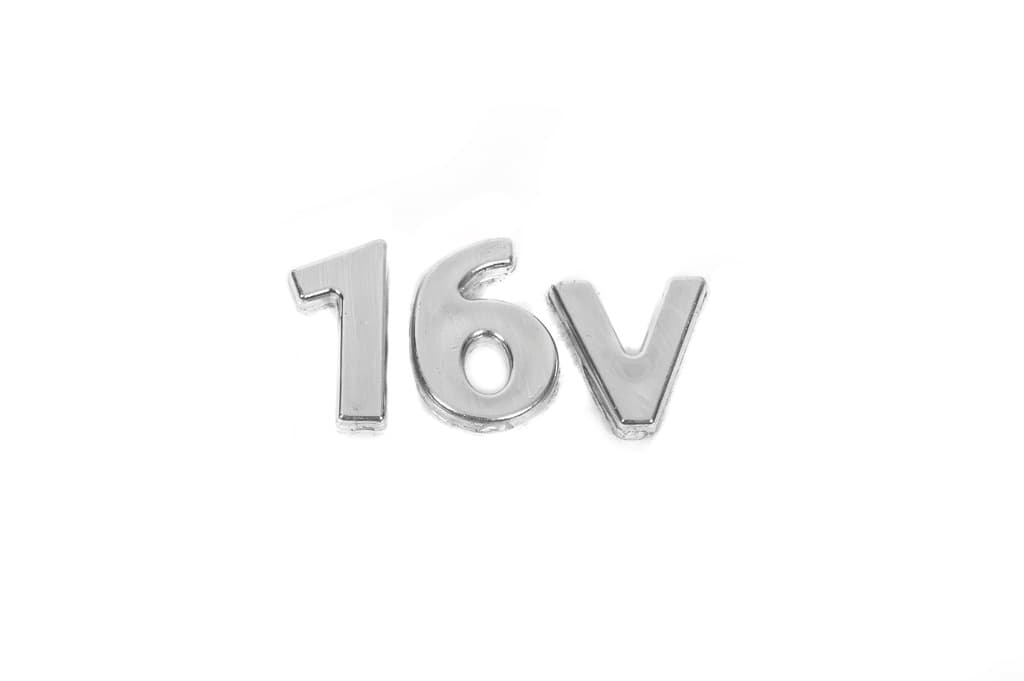 Шильдик 16V