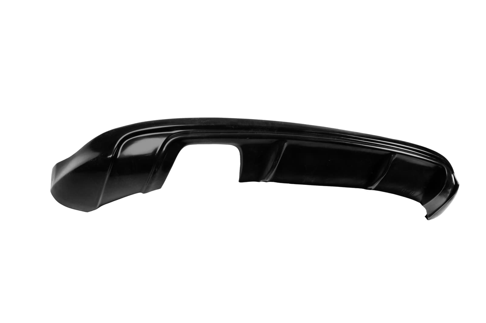 Задній дифузор (2005-2008, Coupe, чорний глянець) 5