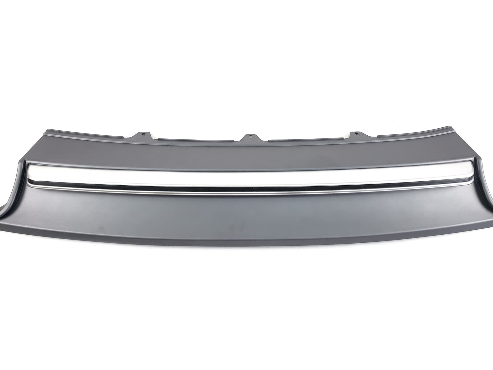 Дифузор (заднього бампера) Silver (в стилі S4 00-00) на Audi A4 B8 2011-2015 року 4