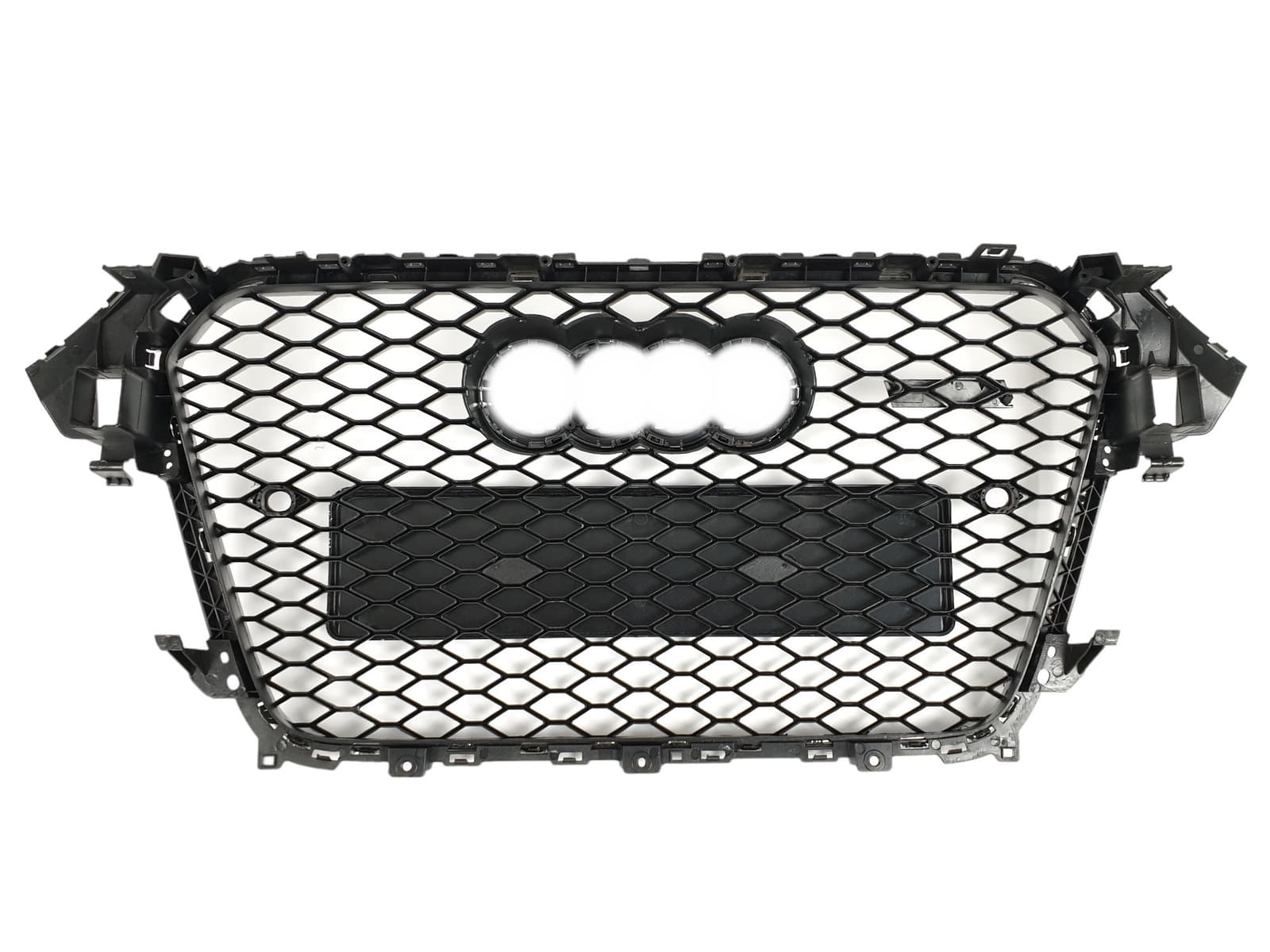 Решітка радіатора Silver Chrome (в стилі RS4) на Audi A4 B8 2011-2015 року 3