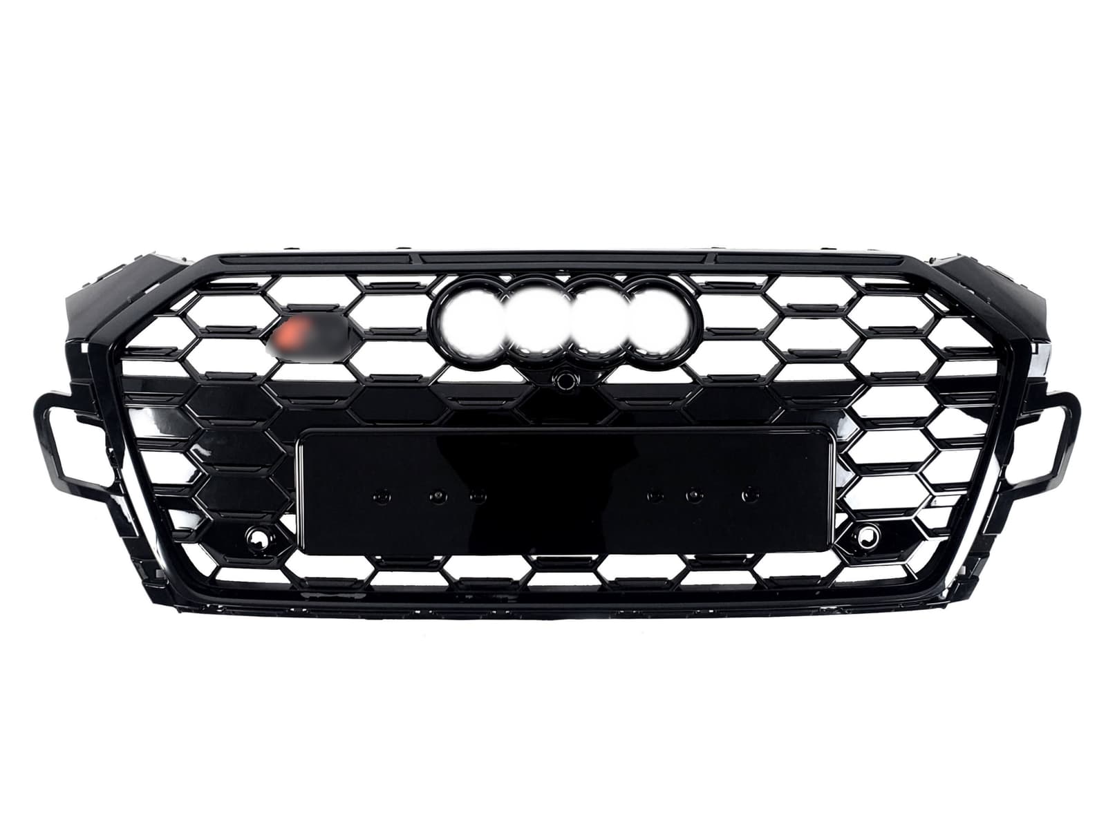 Решітка радіатора Full Black (Gloss) (в стилі S5) на Audi A5 B9 2020-2023 року