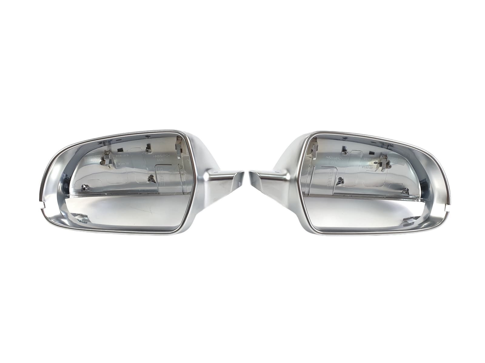 Накладки на дзеркала Silver Matte (стиль S-Line) на Audi A4 B8 2011-2015 року 3