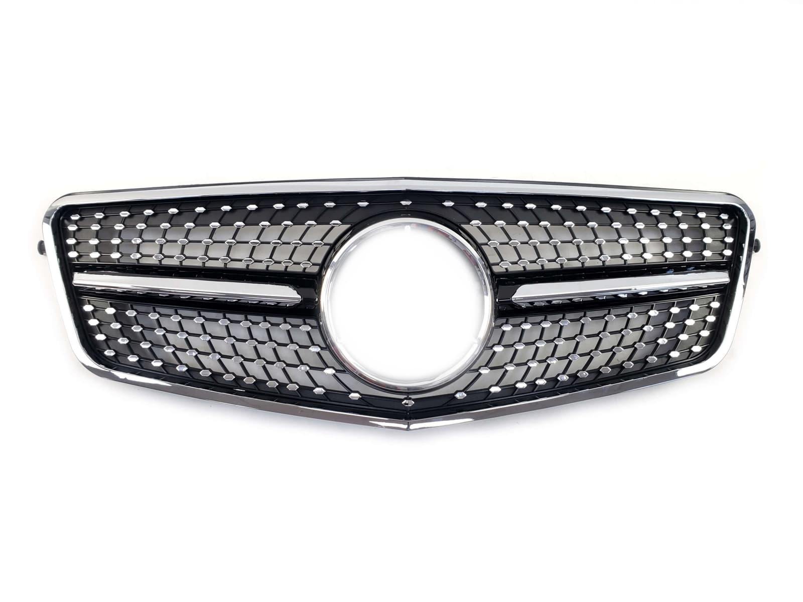 Решітка радіатора Black Diamond на Mercedes-Benz E-Class W212 2009-2013 року