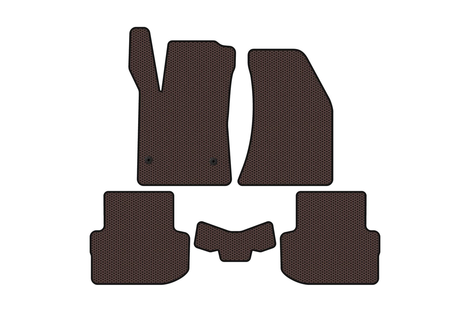 Гумові килимки Carsuit (Коричневий)
