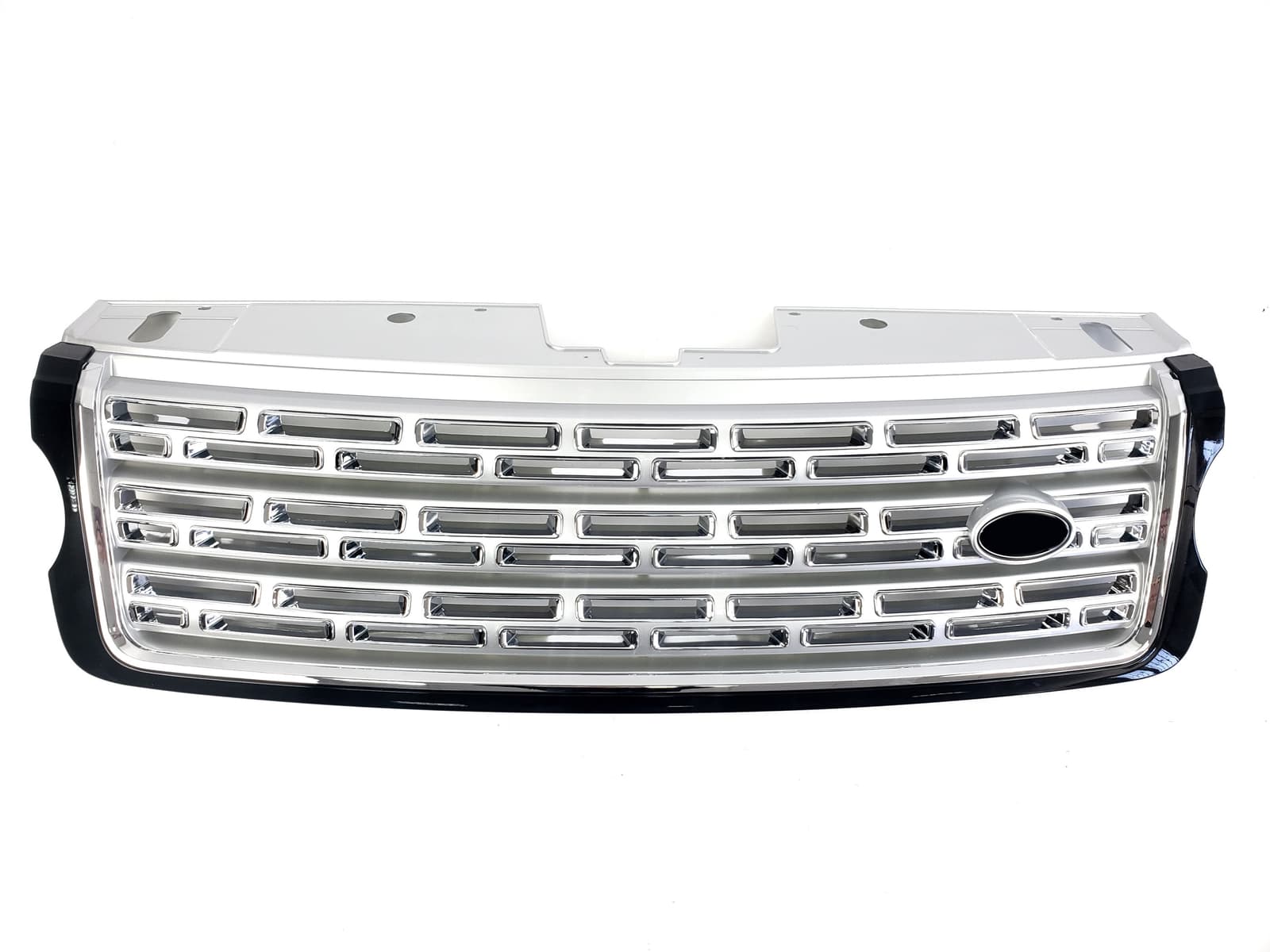 Решітка радіатора + решітки в бампер на Land Rover Range Rover Vogue L405 2013-2017 року 2