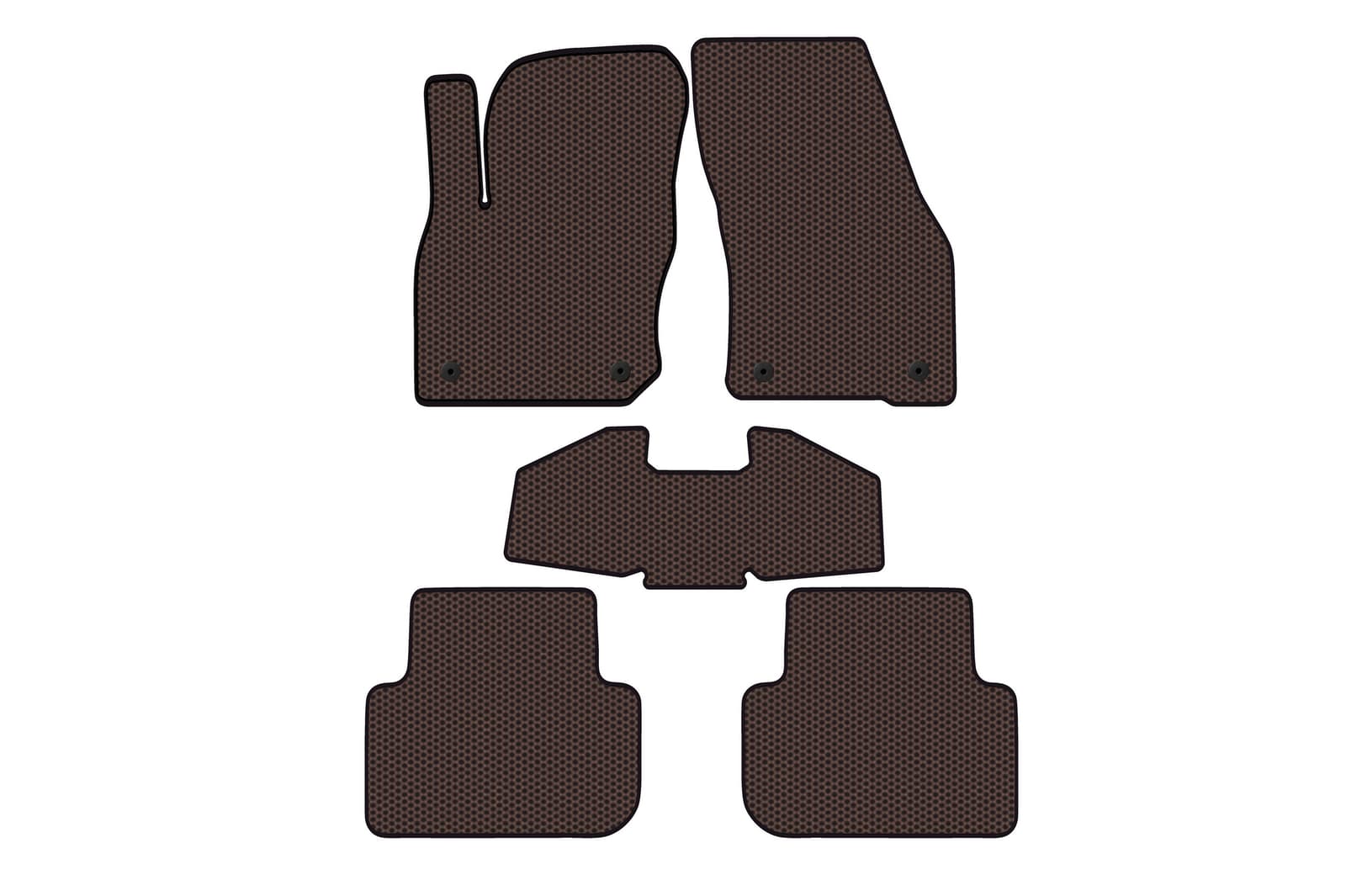 Гумові килимки Carsuit (Коричневий)