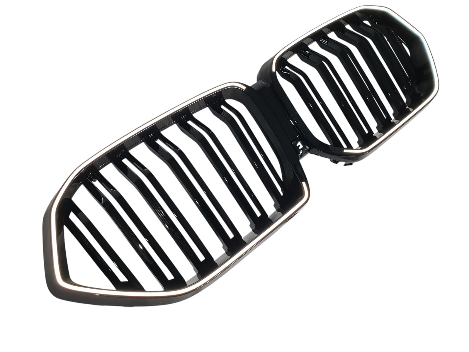 Ніздрі Чорний глянець LED (Iconic Glow) 2bar на BMW X6 G06 2023-2026 року 2