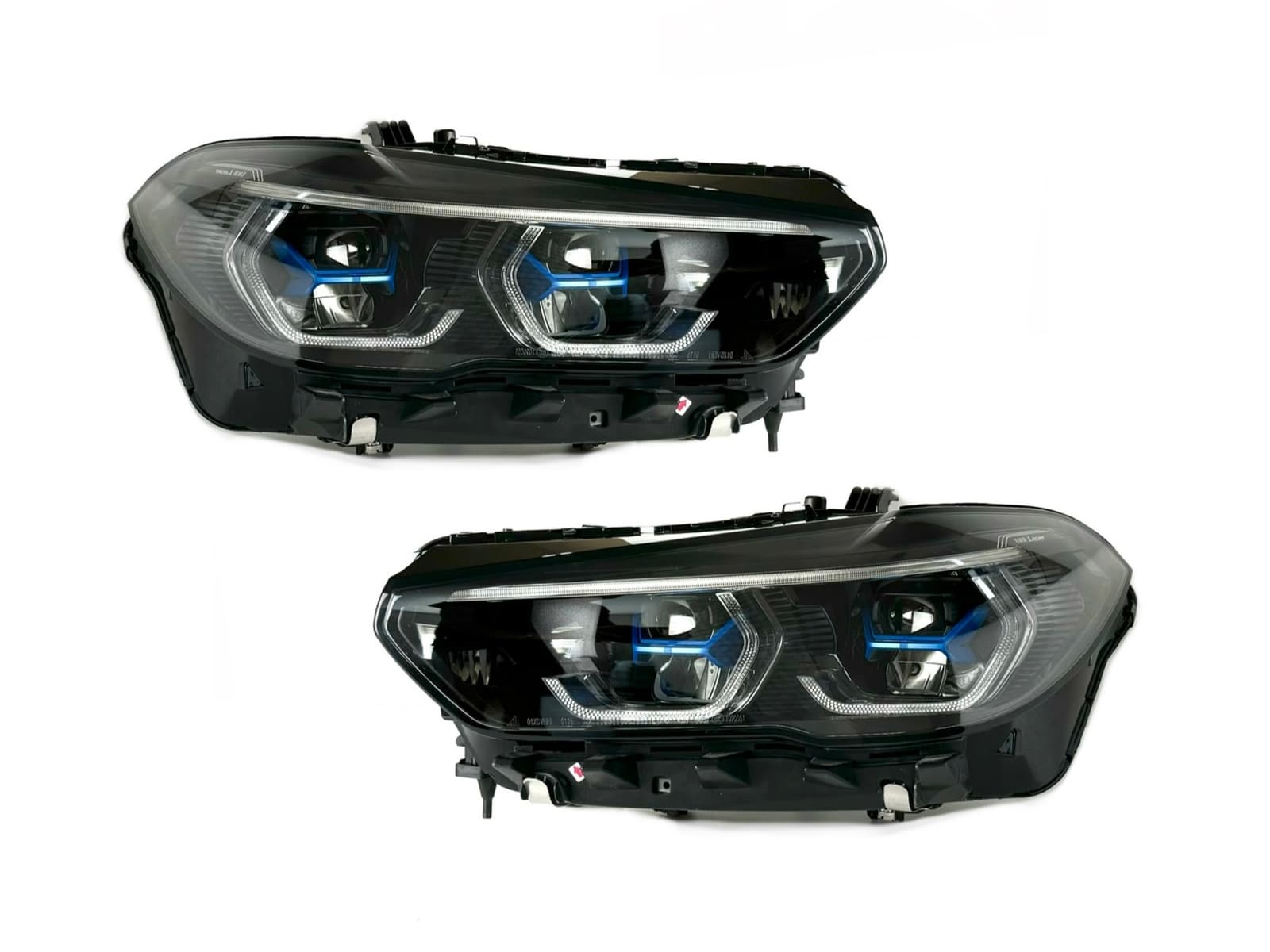 Фари Shadow line Laser для BMW X5 G05 X6 G06 до рестайлінгу 2018-2022, комплектні з блоками