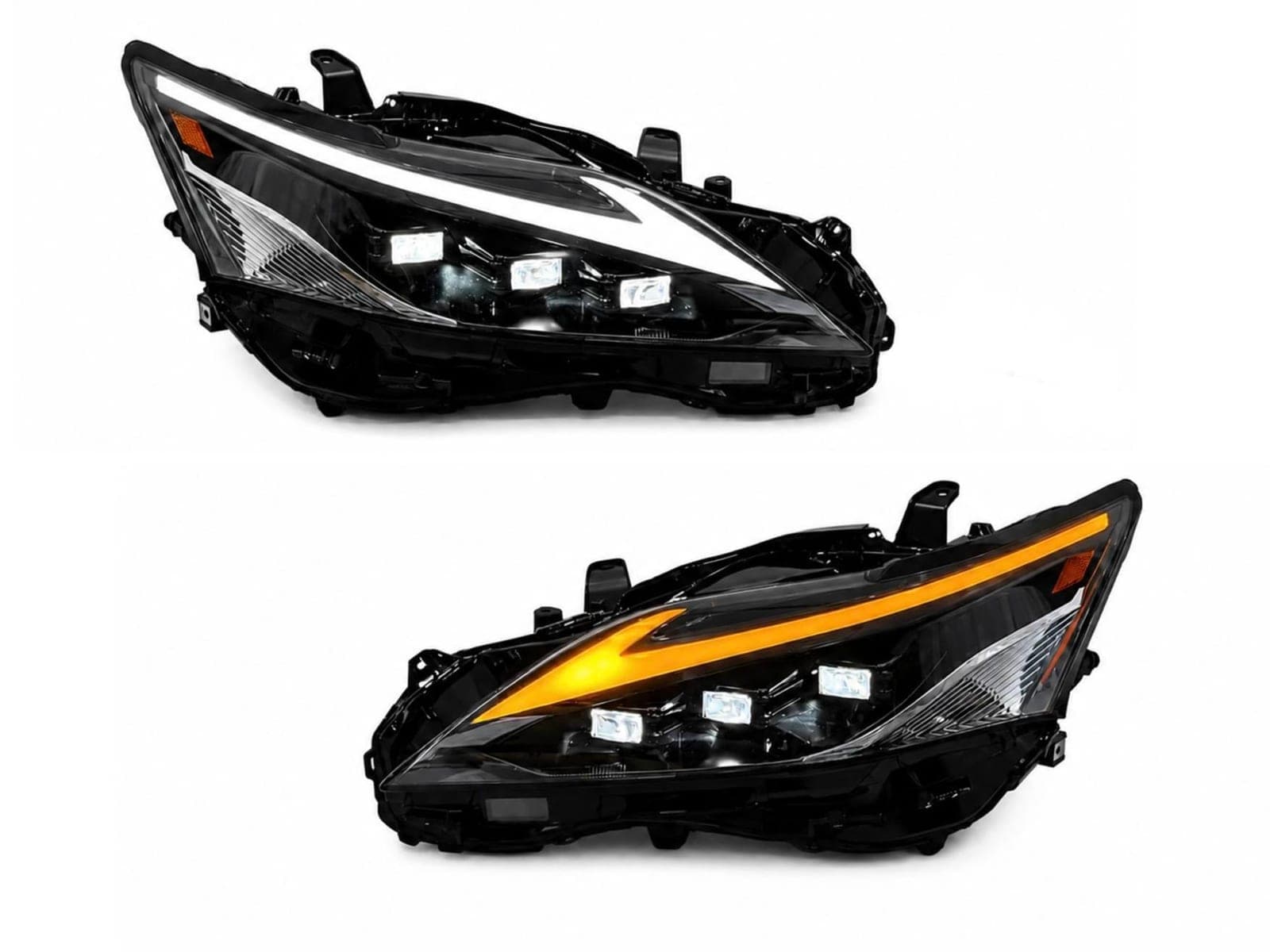 FULL LED фари 3 лінзи для Lexus CT 2010-2021, комплект 2шт.