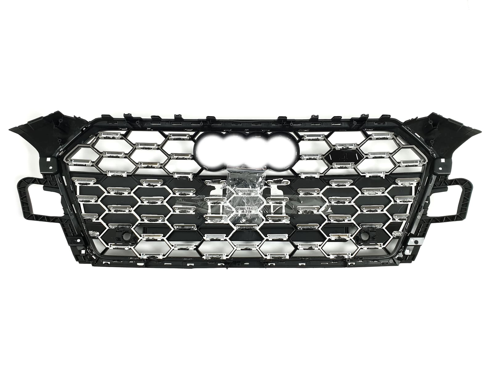 Решітка радіатора Chrome Black (Gloss) (в стилі S5) на Audi A5 B9 2020-2023 року 3