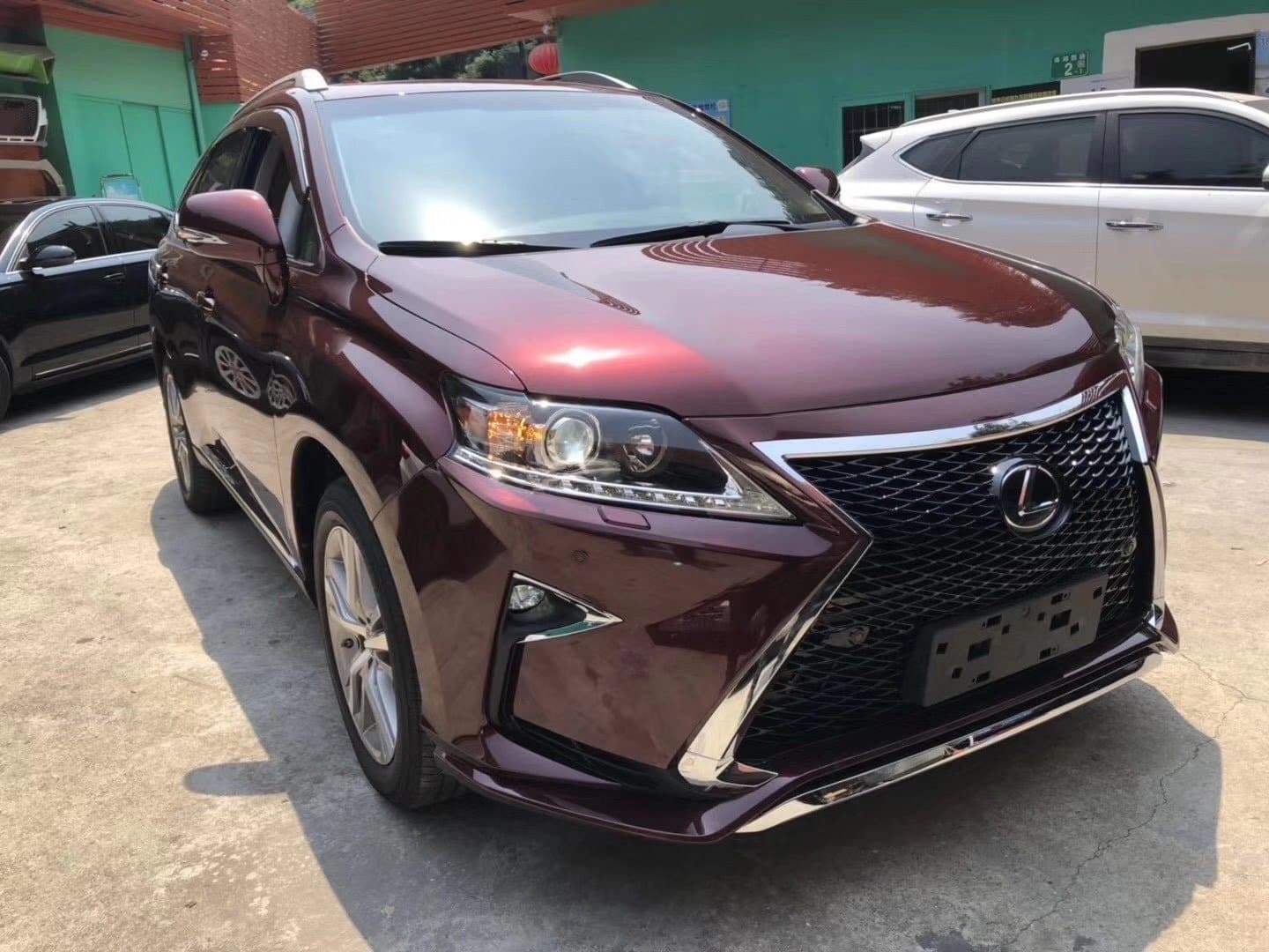 Обвіс бампер передній Lexus RX 2012-2015 F-Sport у стилі 2016+