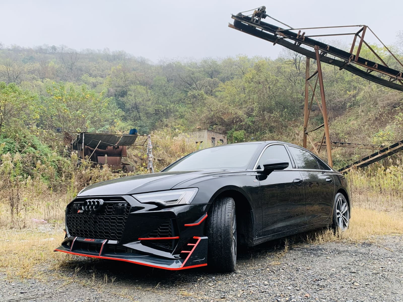 Передній бампер RS6-R Style
