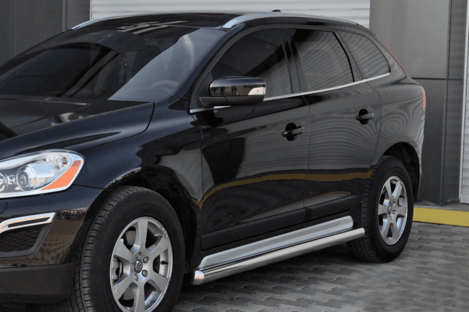 Бічні труби BB004 (2 шт, нерж)
