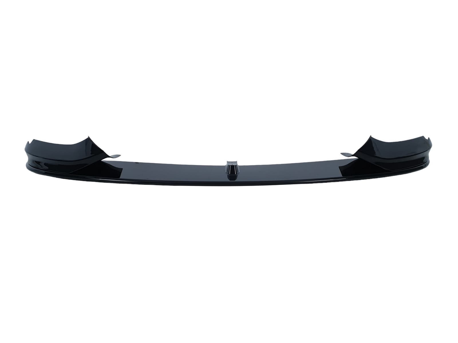 Губа (переднього бампера) Чорний глянець (M-Performance) V2 на BMW 4 Series F32 / F33 2013-2020 року