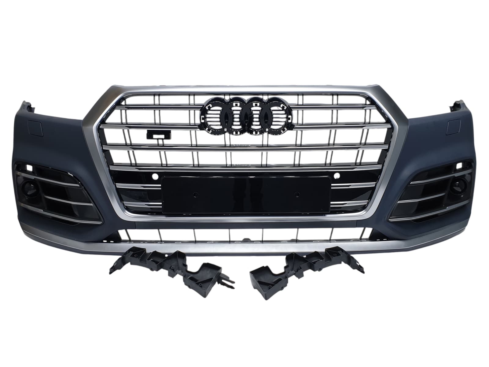 Передній бампер (S-Line) V2 на Audi Q5 80A 2016-2020 року
