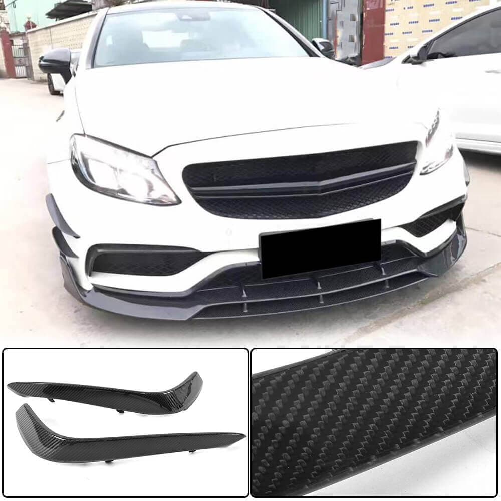 Накладки на протитуманки (для С63 AMG 2015-2019, Карбон)
