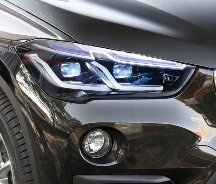 Передні фари Led (заміна галогена) на BMW X1 F48 2015-2019 року 5