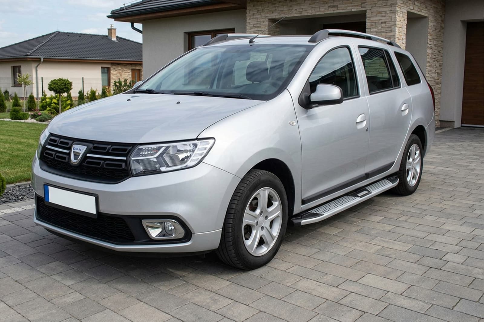 Бокові пороги Mevsim Grey (2 шт., Алюміній)