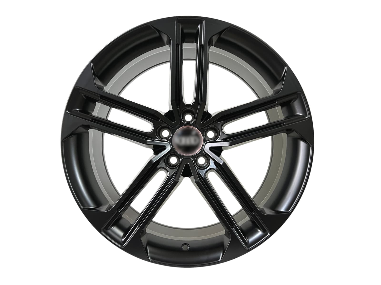 R19 Satin Black (одноширокі 8.5J ET35) Диски на Audi A4 B8 2007-2011 року
