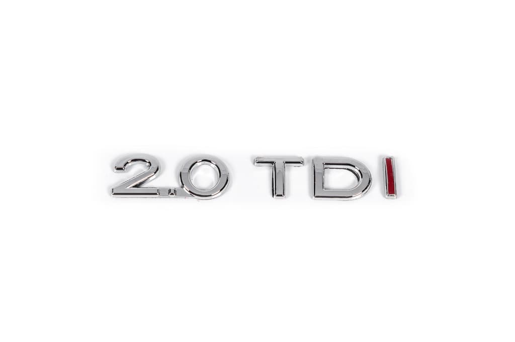 Напис 2.0 Tdi (з червоною I)