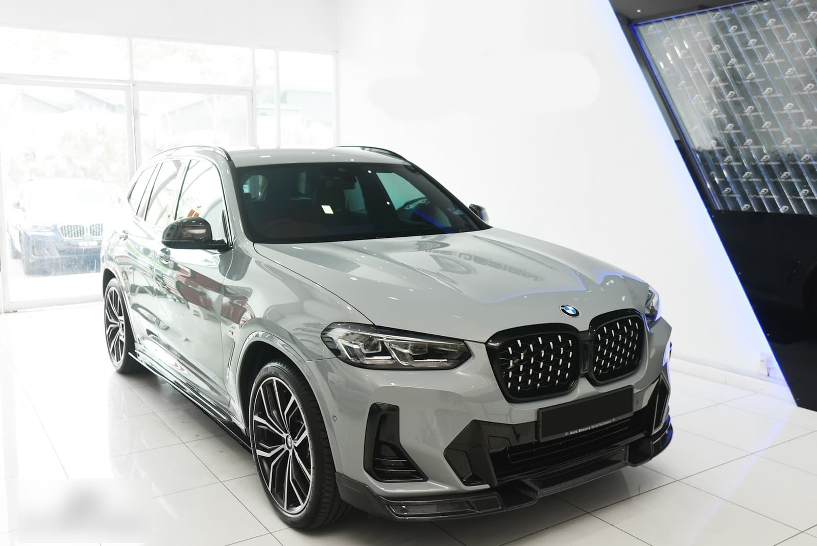 Ніздрі (Diamond Silver) на BMW X3 G01 2022-2024 року 5