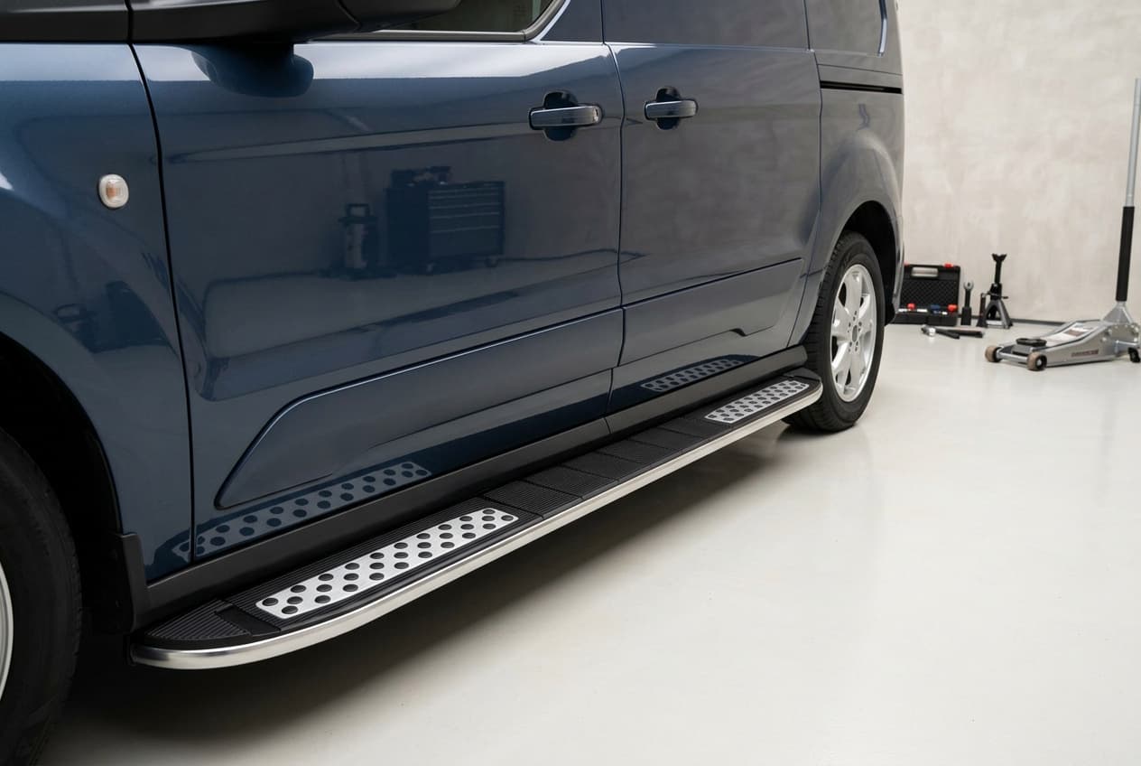 Бокові пороги Tayga V2 (2 шт., алюміній) Стандартна база