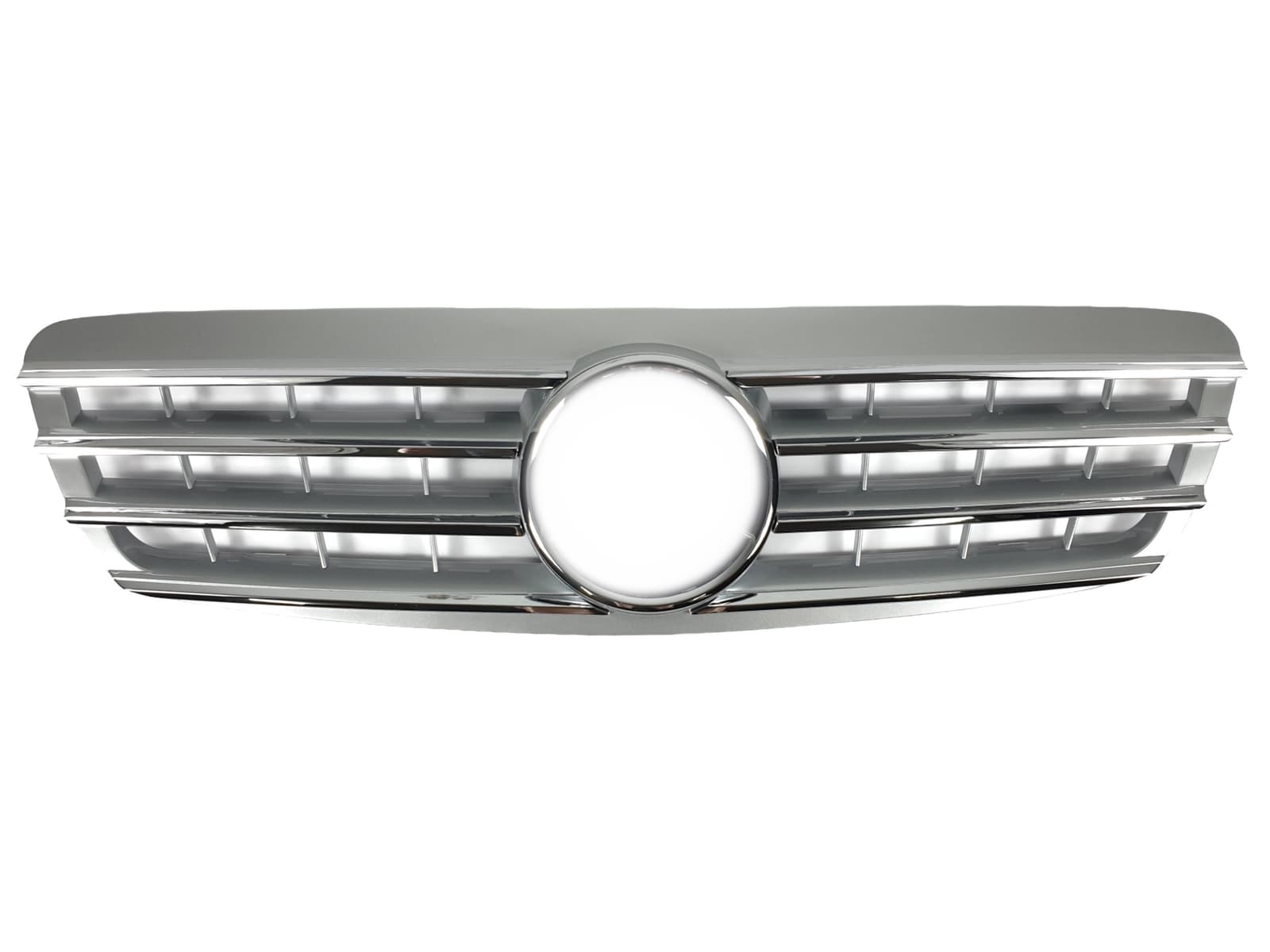 Решітка радіатора Silver CL на Mercedes-Benz S-Class W220 1998-2002 року