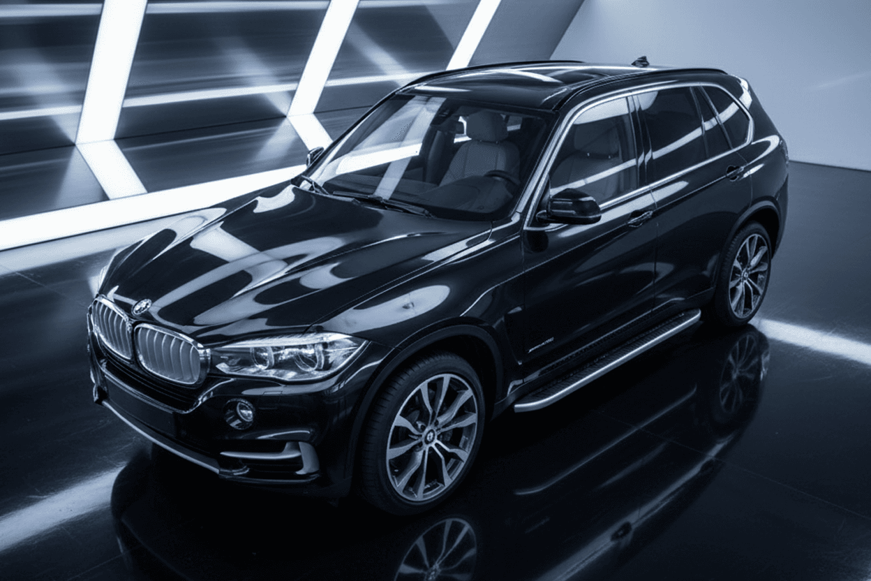 Бокові пороги Tayga Grey (2 шт., Алюміній)