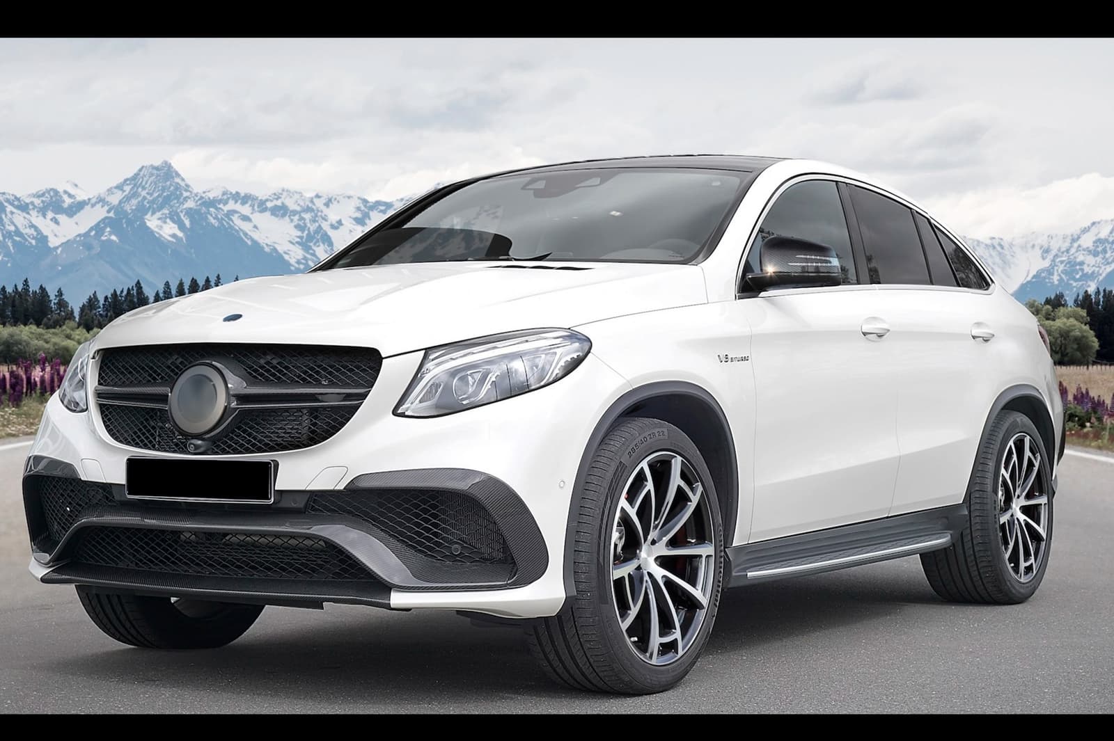 Комплект обвісів MNSR Carbon V2 (для GLE63)