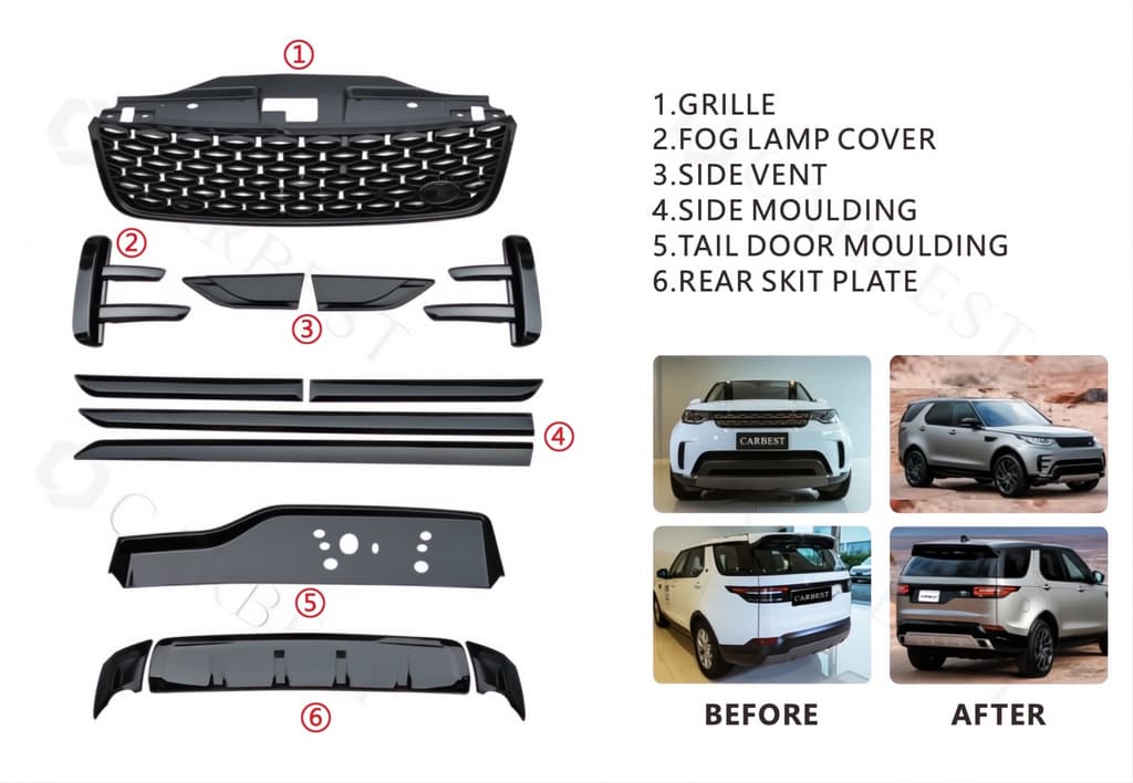Тюнінг комплект обвісів (BodyKit-2)