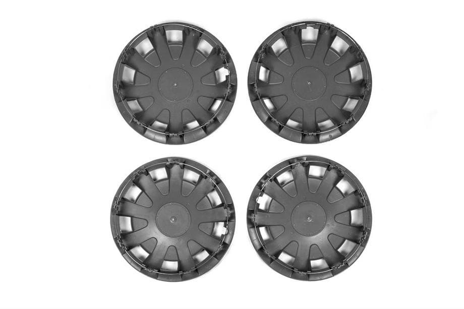 Ковпаки чорні ABS (1-рядний, 4 шт) 4