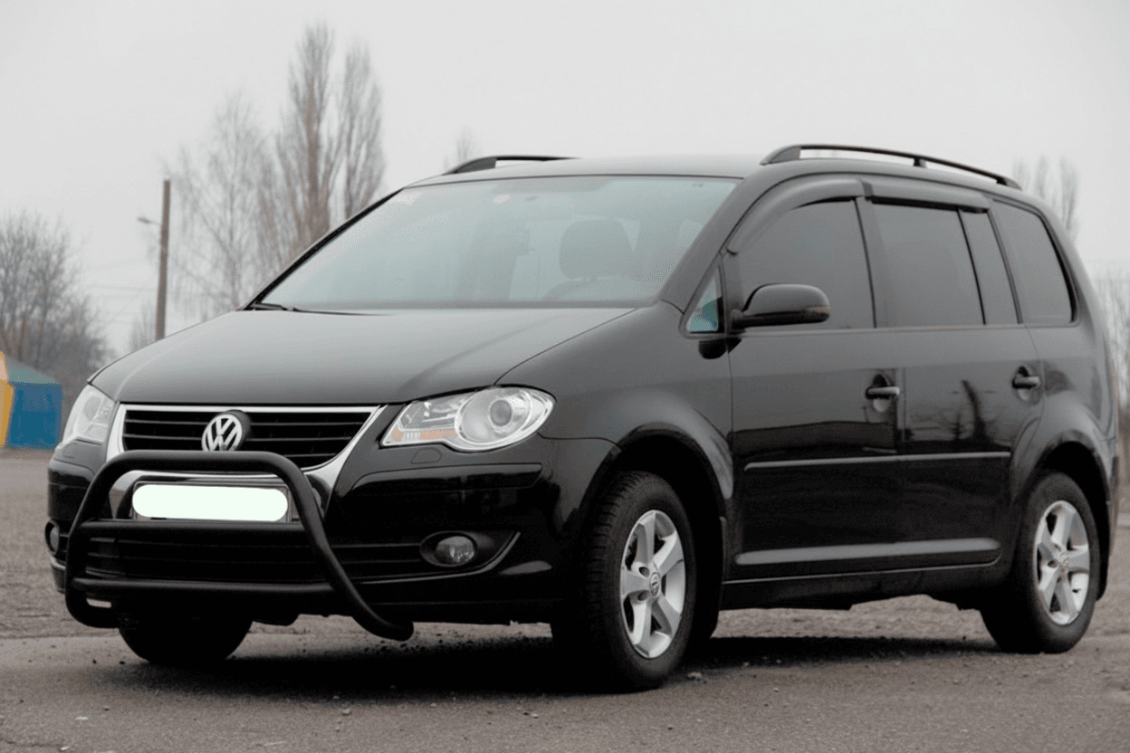 Кенгурятник WT022 Black (нерж)
