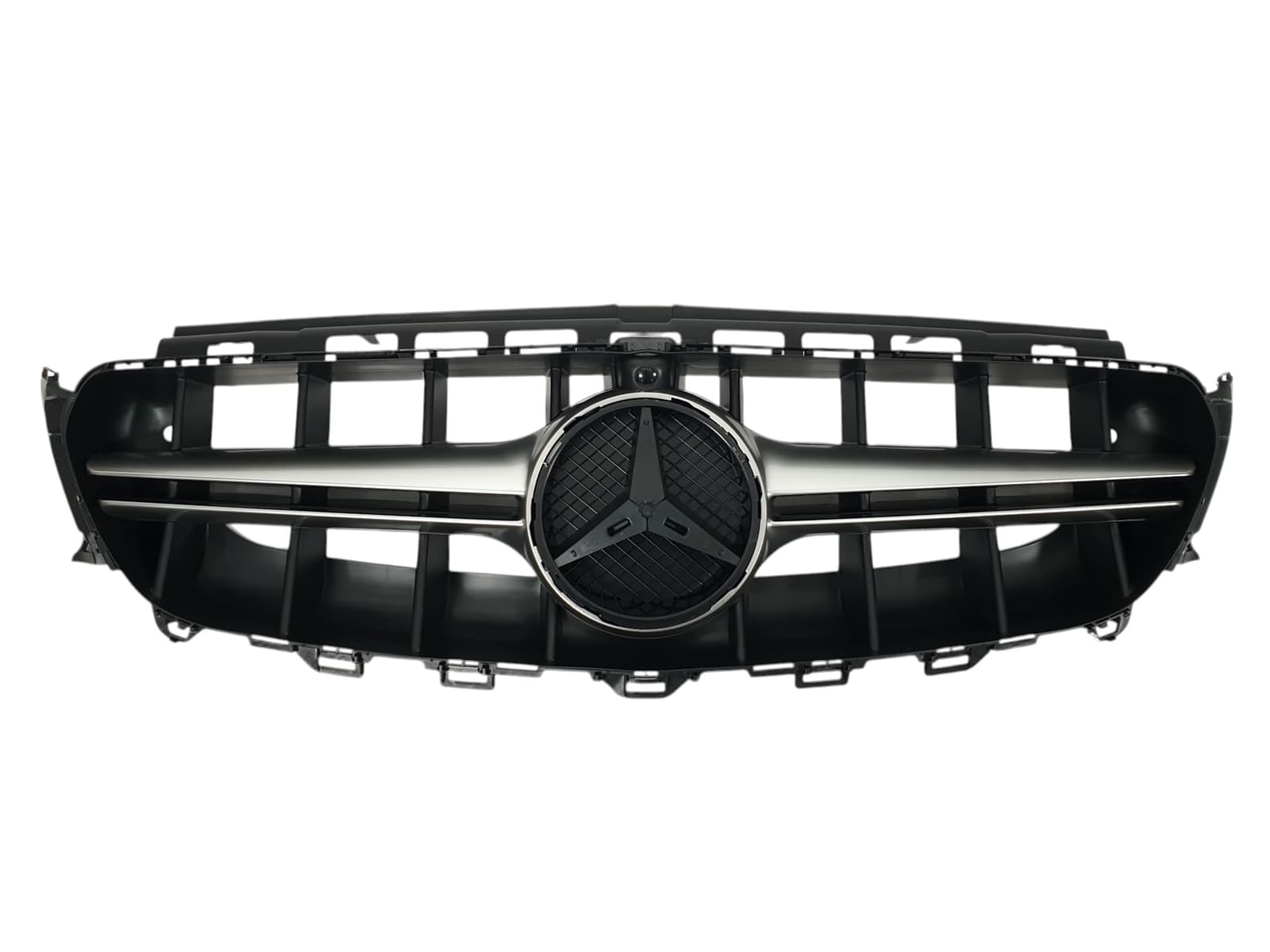 Решітка радіатора Silver Black (стиль AMG E63 S) на Mercedes-Benz E-Class W213 2016-2020 року