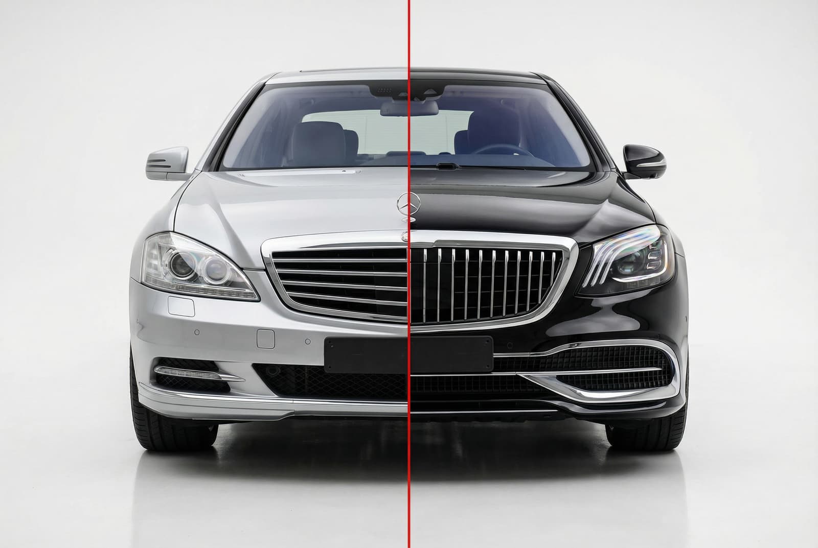Комплект рестайлінгу в X222 Maybach S600