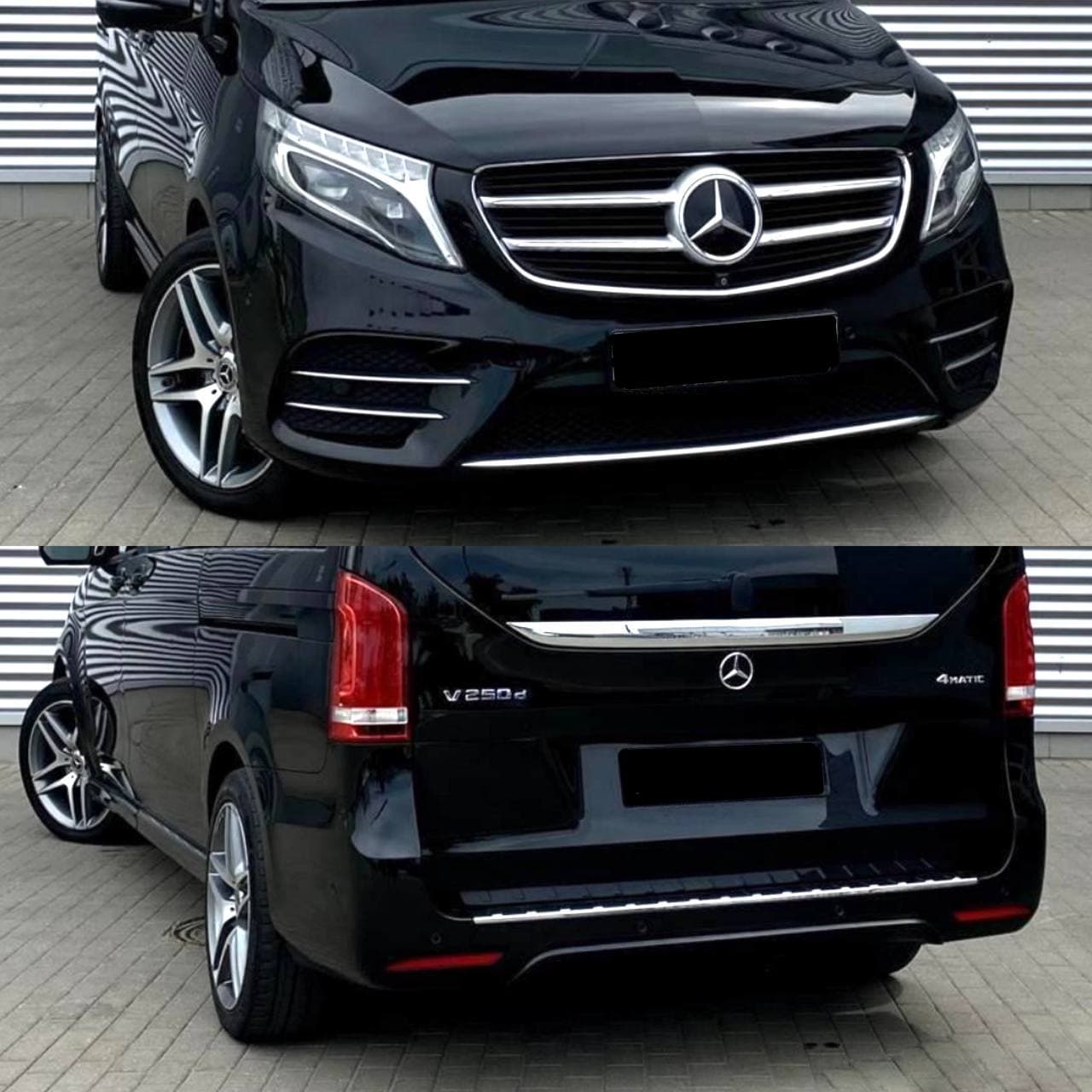 Обвіс AMG (передній / задній бампер) Mercedes V Class Vito Metris W447 2014-2023
