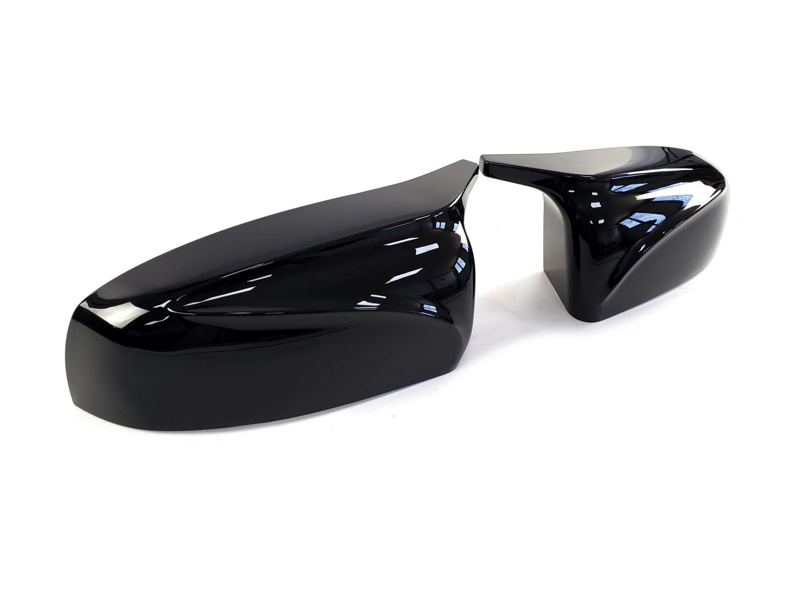 Накладки на дзеркала Чорний глянець (M - Look) на BMW X5 E70 2010-2013 року 3
