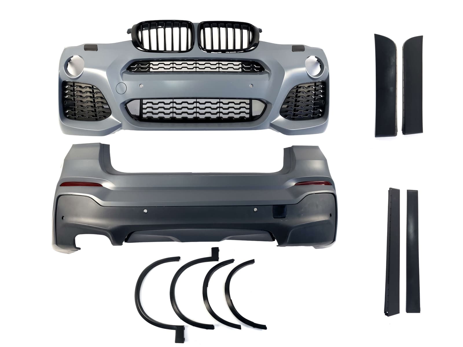 Комплект обвісів (M-Paket) без порогів на BMW X4 F26 2014-2018 року