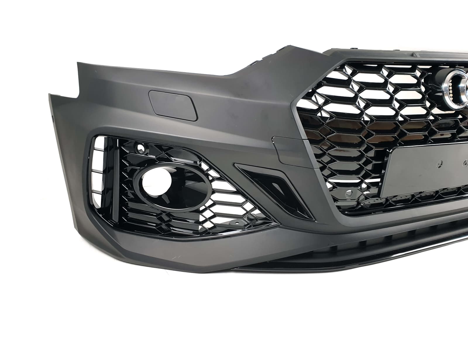 Передній бампер (стиль RS5 2020+) під дистронік на Audi A5 B9 2016-2020 року 2