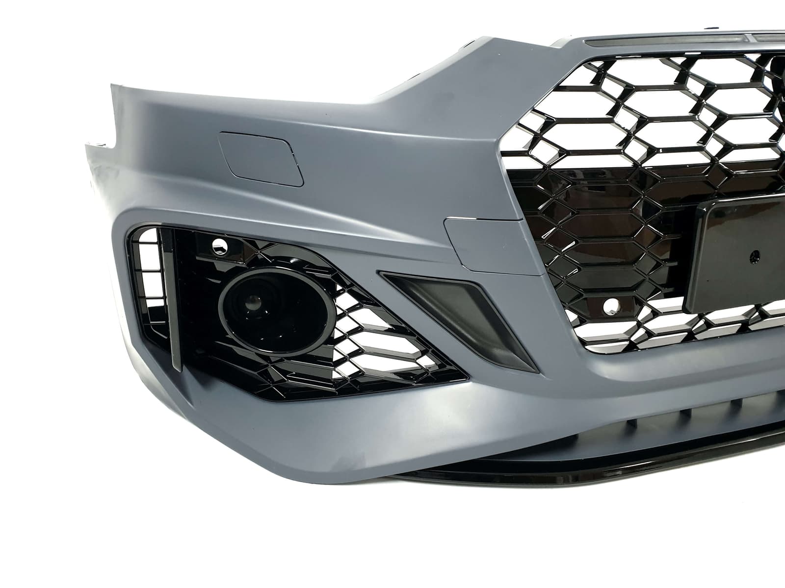 Передній бампер (стиль RS5) під дистронік V2 на Audi A5 B9 2020-2023 року 2
