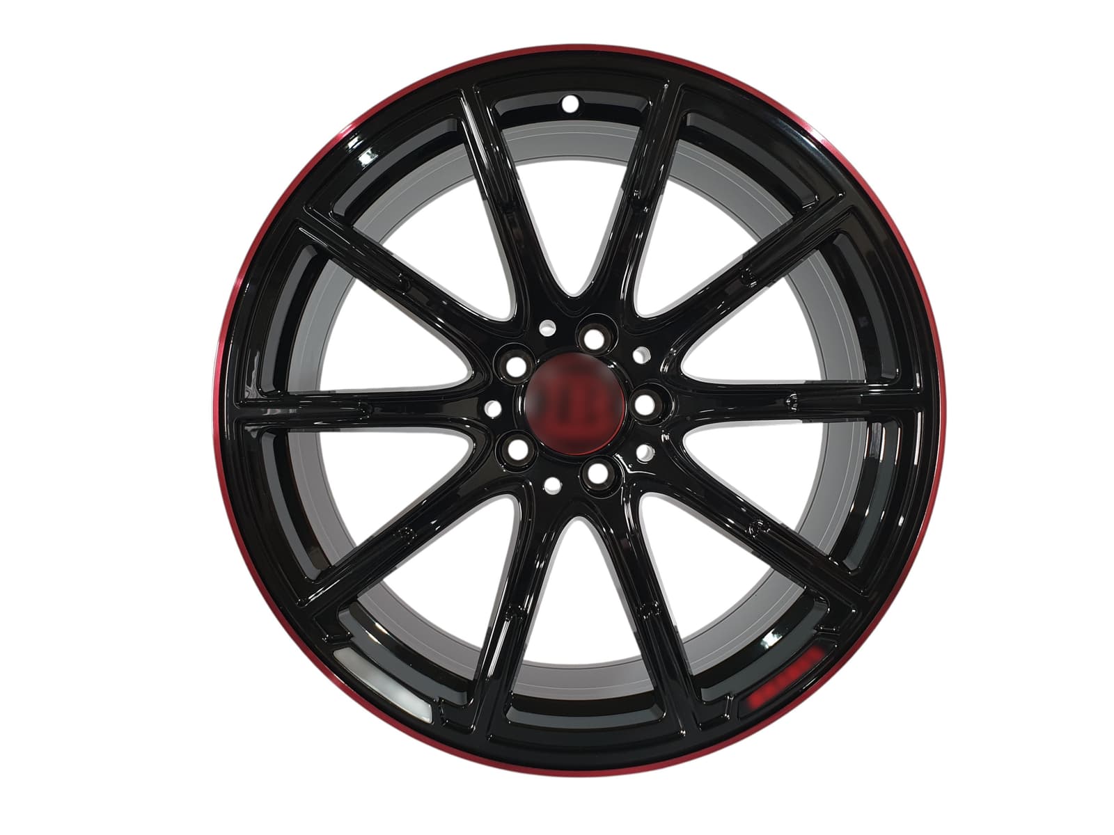 R22 Black Red Lips (одноширокі 10J ET30) на Mercedes-Benz G-Class W463 1990-2018 року