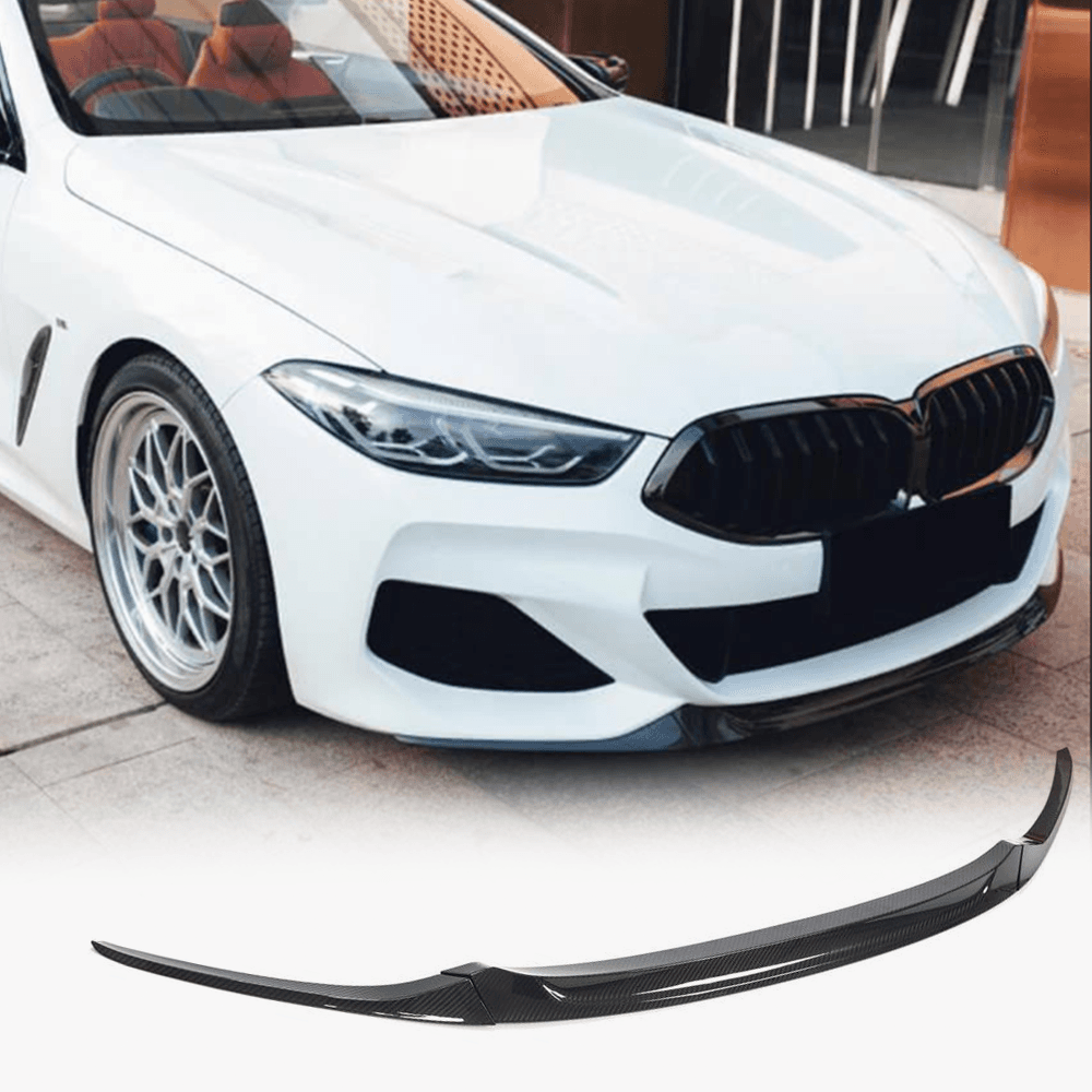 Накладка на передній бампер Lip V5 (для M-Sport, Карбон)