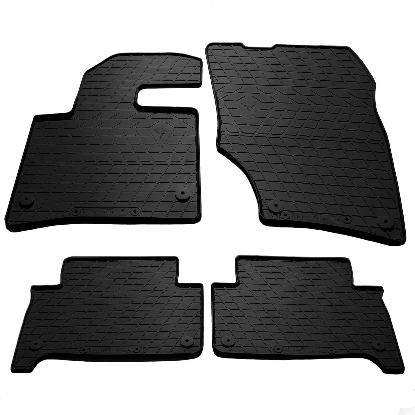 Гумові килимки (4 шт, Stingray Premium)