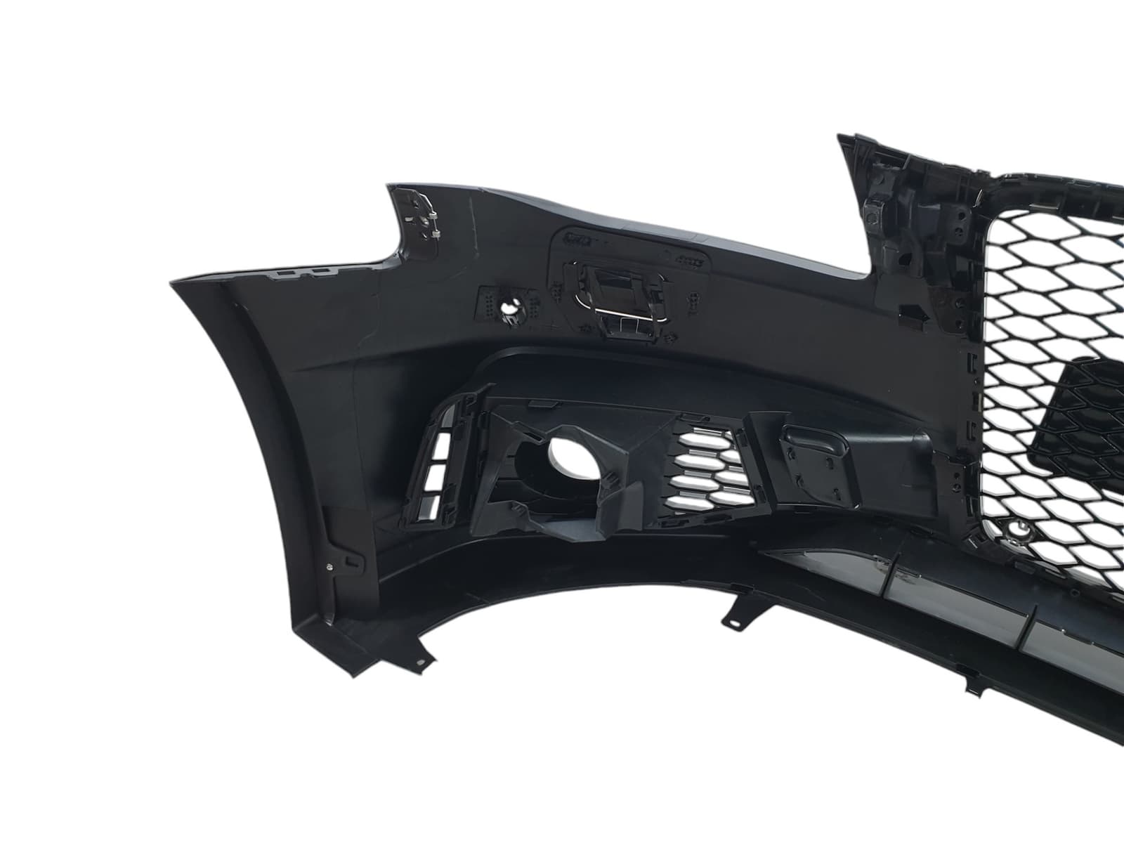 Передній бампер (стиль RS4 B9) V2 на Audi A4 B8 2007-2011 року 4