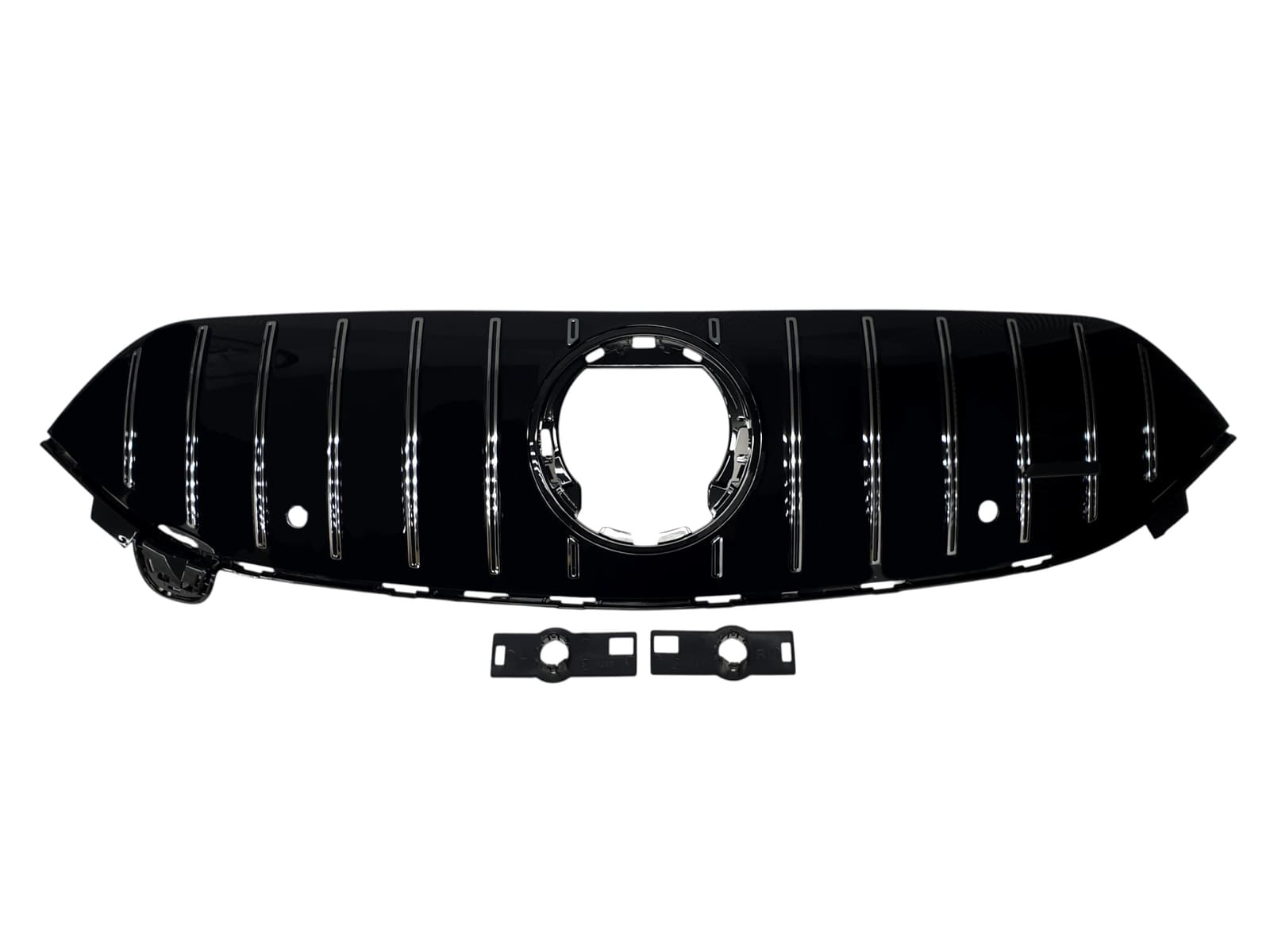 Решітка радіатора GT Chrome Black на Mercedes-Benz EQS-Class V297 2021-2025 року